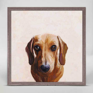 Best Friend - Looking For Cookies Mini Framed Canvas-Mini Framed Canvas-Jack and Jill Boutique