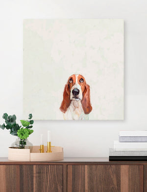 Best Friend - Things Are Looking Up Basset Wall Art-Wall Art-Jack and Jill Boutique
