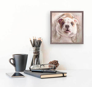 Best Friend - Things Are Looking Up Pup Mini Framed Canvas-Mini Framed Canvas-Jack and Jill Boutique