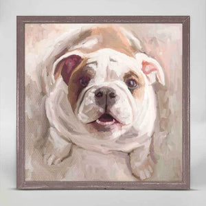 Best Friend - Things Are Looking Up Pup Mini Framed Canvas-Mini Framed Canvas-Jack and Jill Boutique