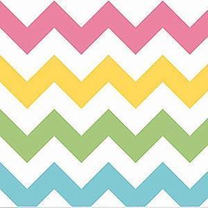 Big Zig Zag in Rainbow Fabric by the Yard | 100% Cotton-Fabric-Jack and Jill Boutique