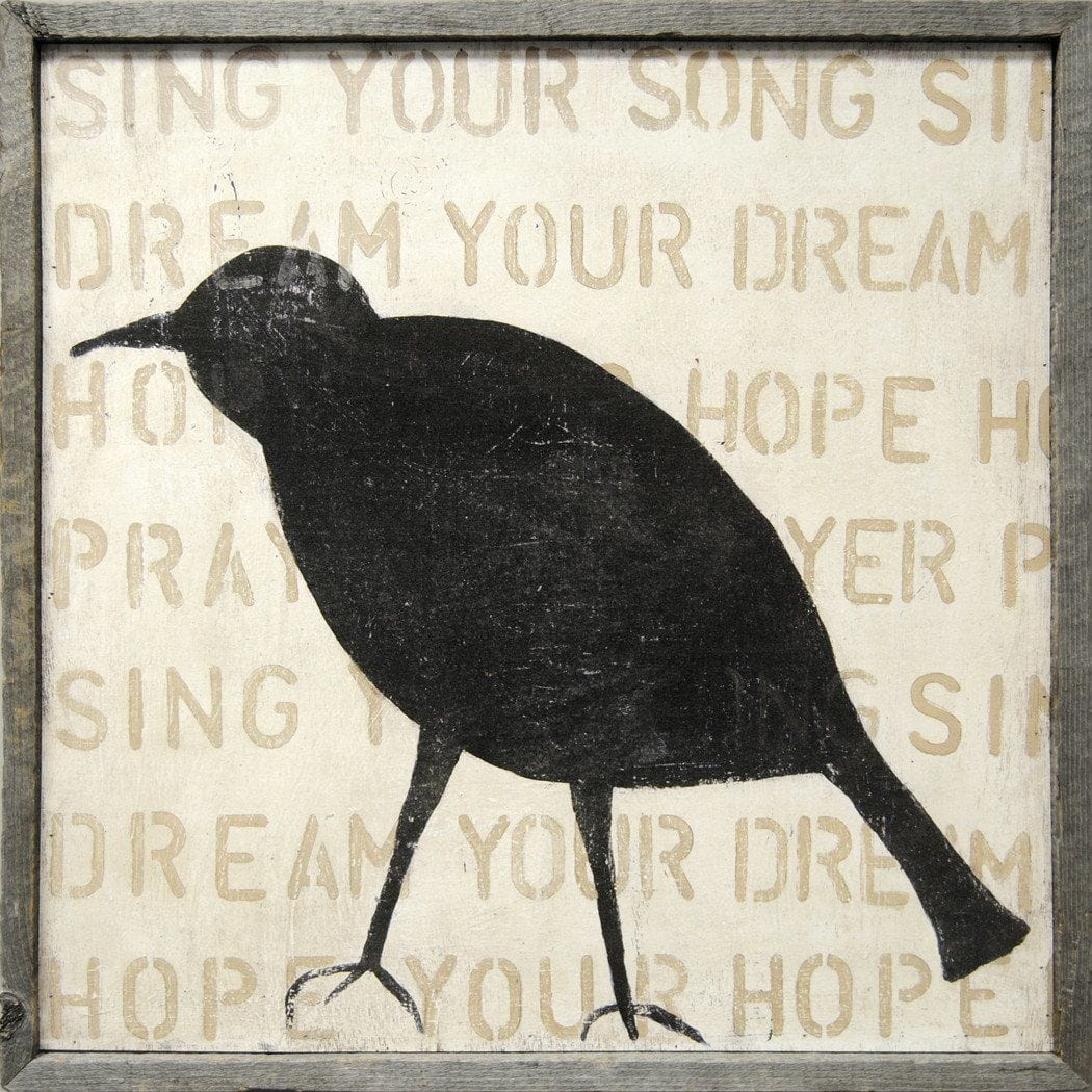 ART PRINT - Bird Silhouette-Art Print-Jack and Jill Boutique