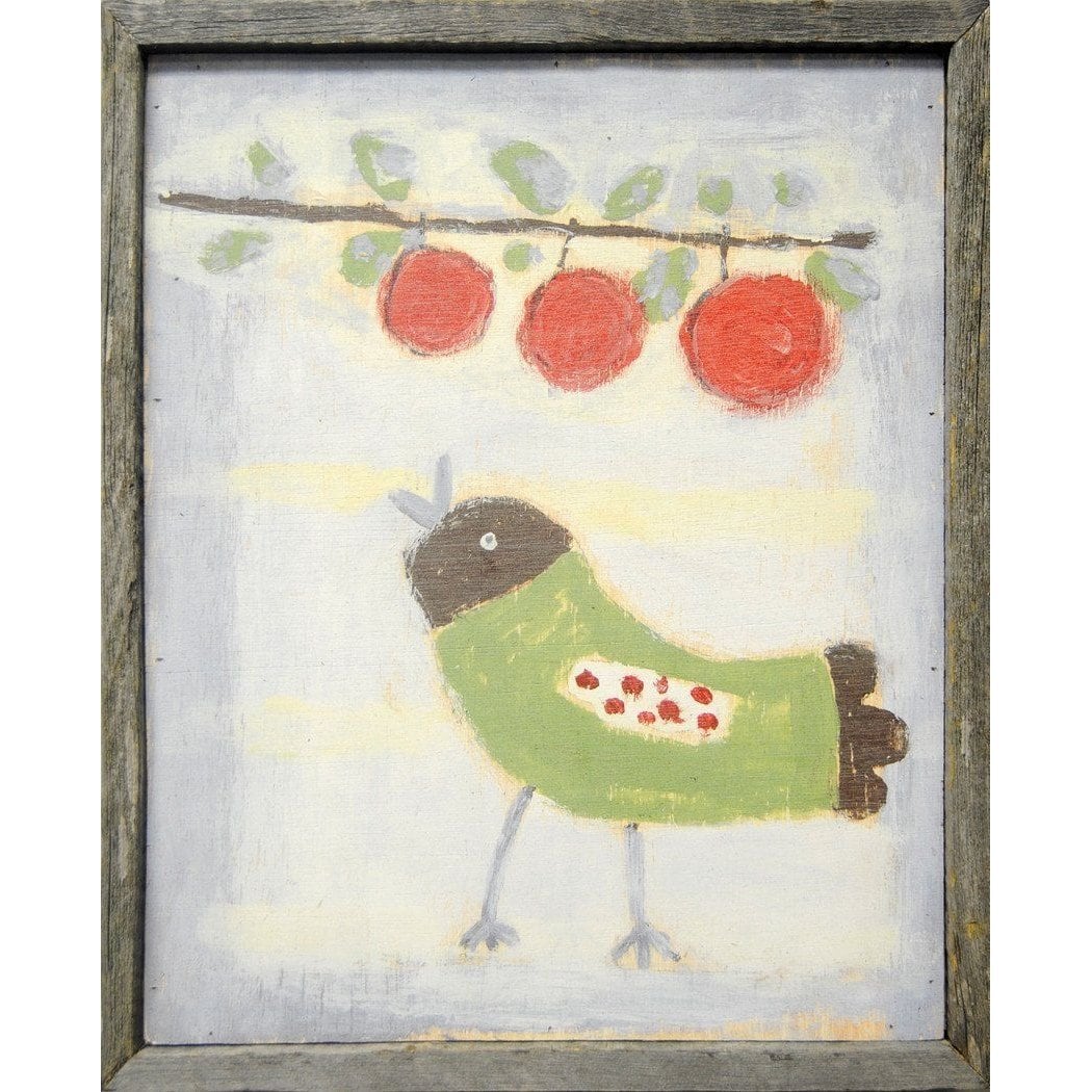 ART PRINT - Bird with Cherries-Art Print-Jack and Jill Boutique