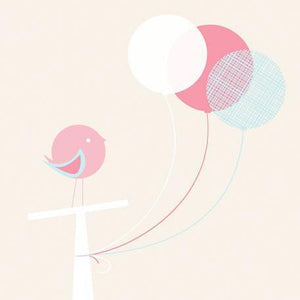 Birdie & Balloons | Canvas Wall Art-Canvas Wall Art-Jack and Jill Boutique