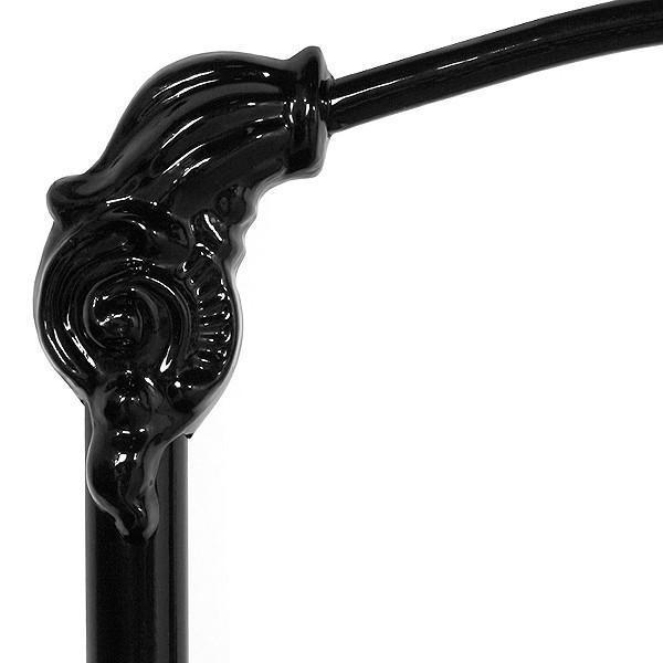 Black Gloss 103 | Iron Furniture Finish Sample-Finish Sample-Jack and Jill Boutique