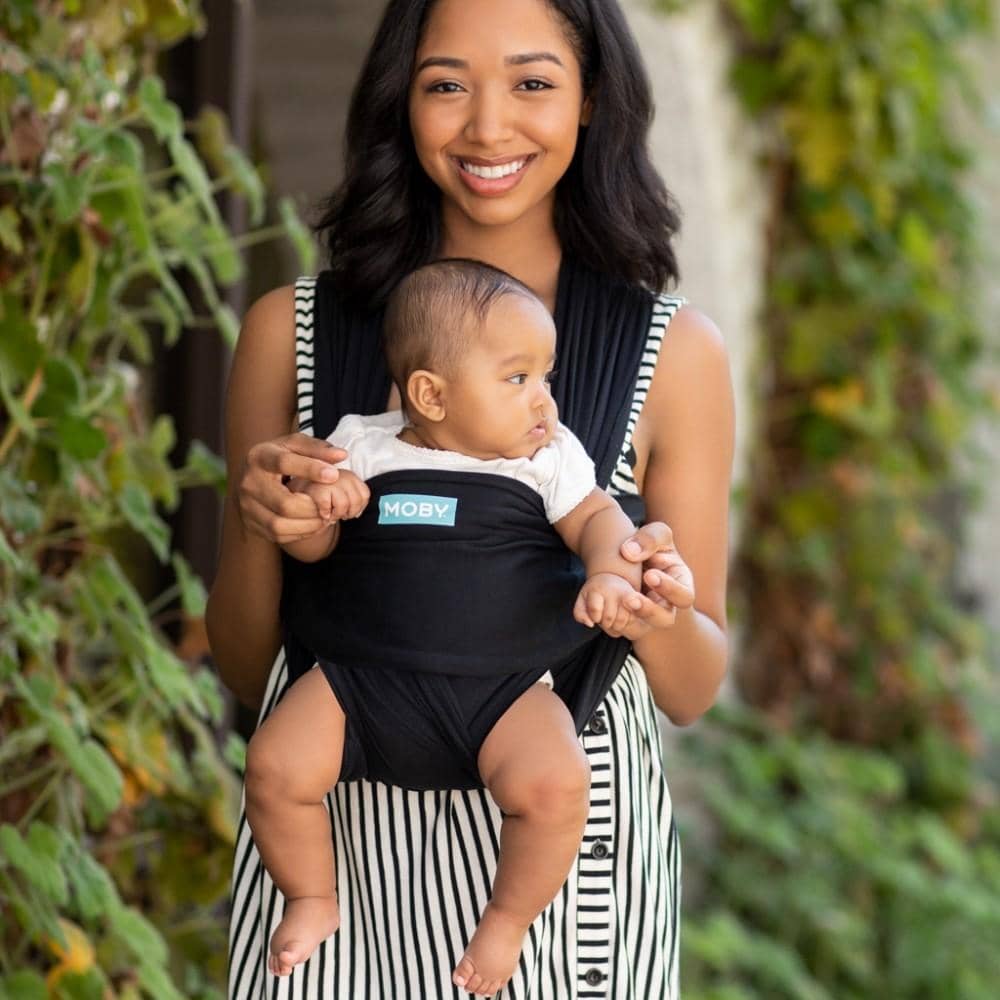 Moby Fit Hybrid Baby Carrier-Baby Carrier-Black-Jack and Jill Boutique