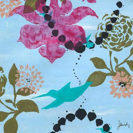 Blue Hawaii Turquoise Hummingbird | Canvas Wall Art-Canvas Wall Art-Jack and Jill Boutique