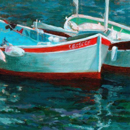 Boats In Cassis II | Canvas Wall Art-Canvas Wall Art-Jack and Jill Boutique