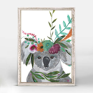Boho Koala - Mini Framed Canvas-Mini Framed Canvas-Jack and Jill Boutique