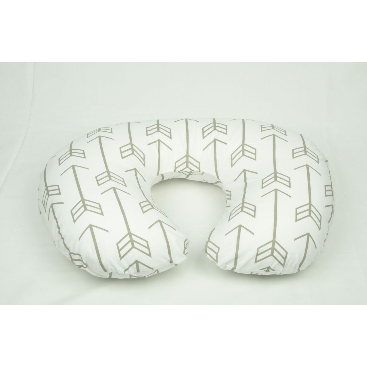 Boppy Cover | Gray Arrows-Boppy Cover-Jack and Jill Boutique