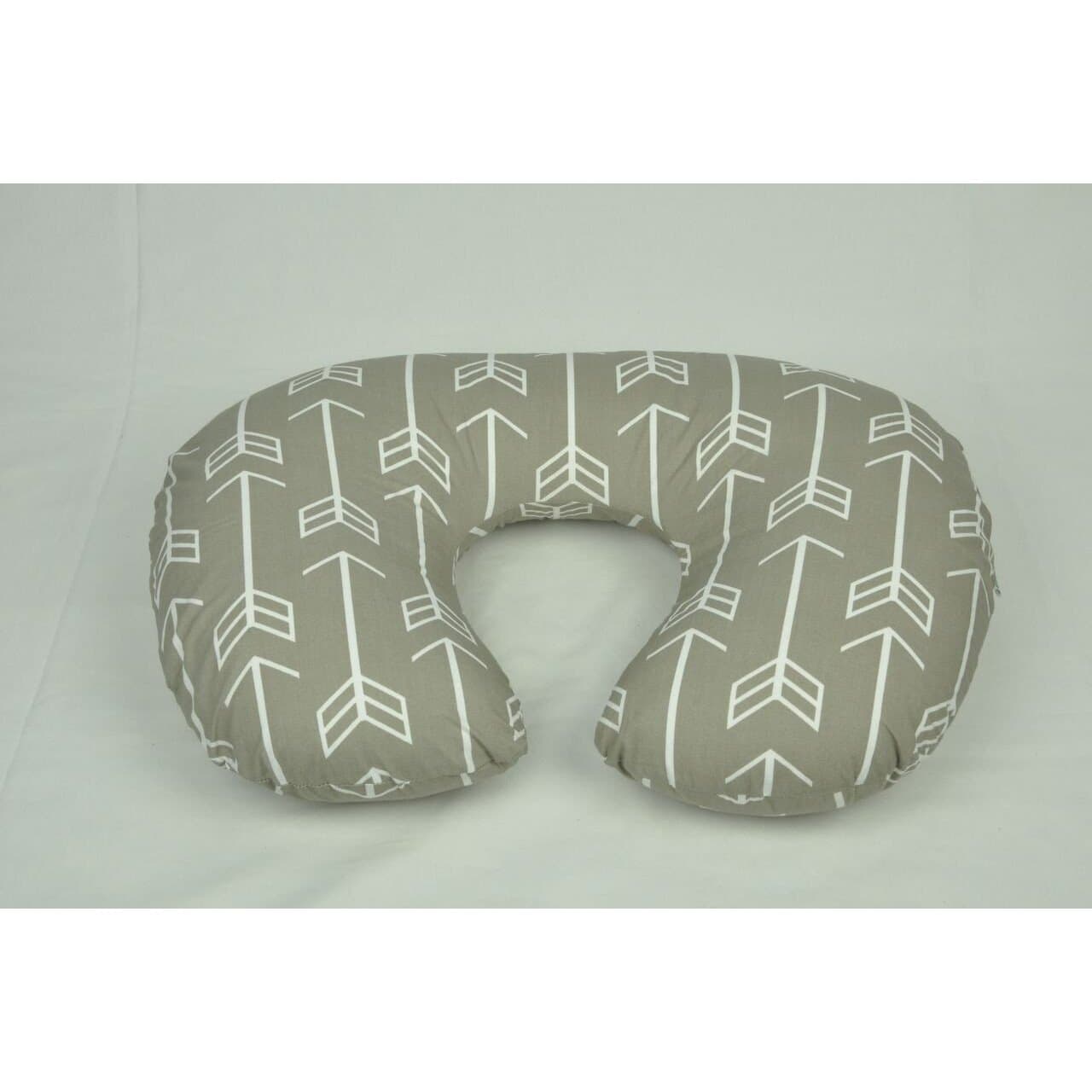 Boppy Cover | White Arrows-Boppy Cover-Jack and Jill Boutique