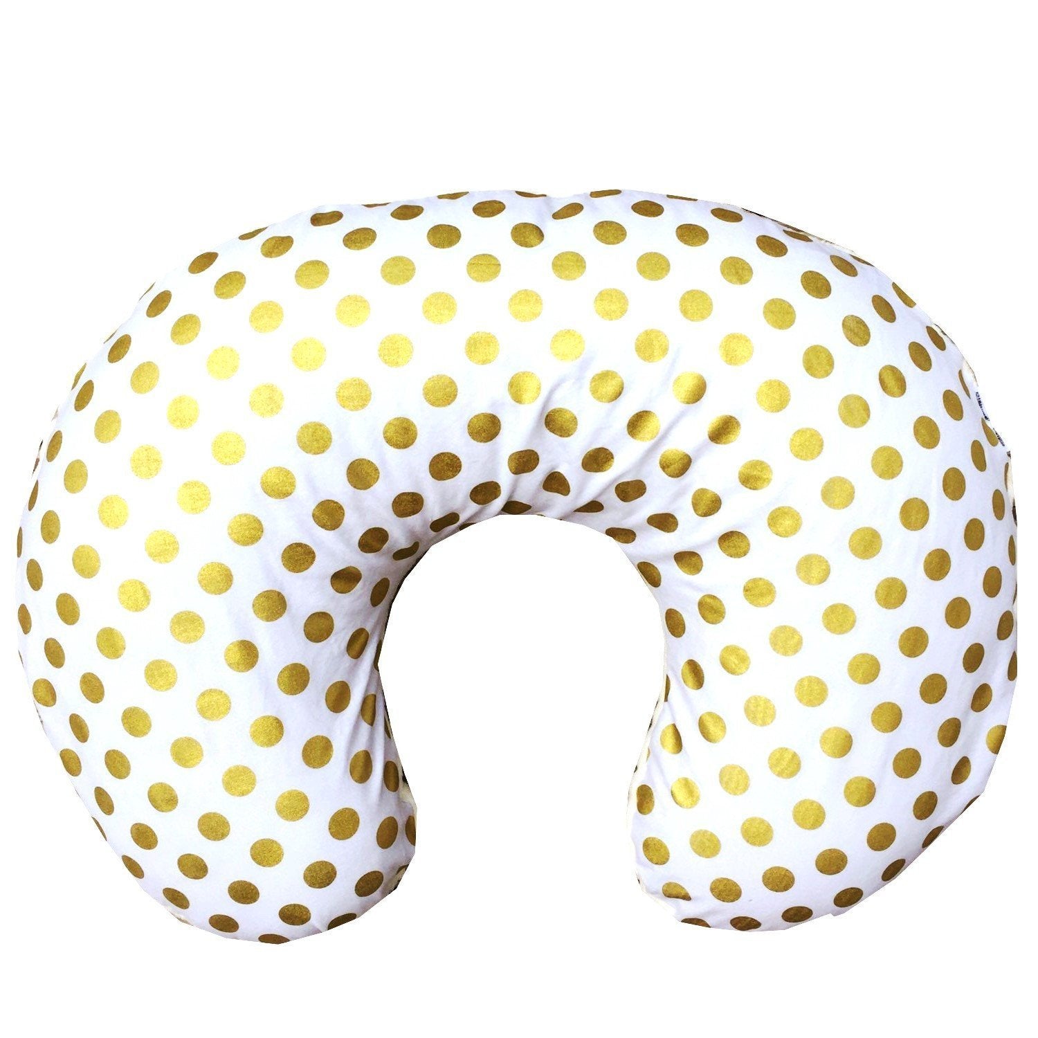 Boppy Covers | Metallic Gold Dots-Boppy Cover-Large Dots-Jack and Jill Boutique