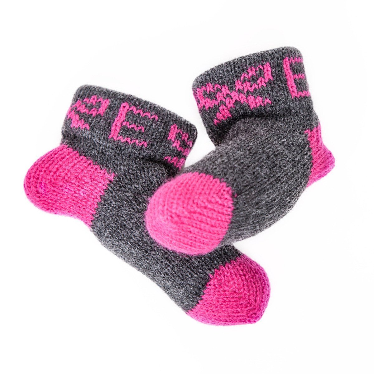 Bow & Initial Personalized Booties-Booties-Jack and Jill Boutique