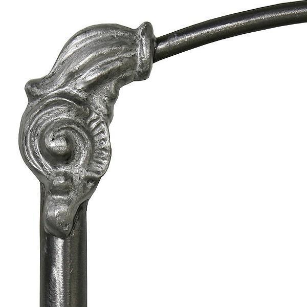 Brushed Steel - PREMIUM 332 | Iron Furniture Finish Sample-Finish Sample-Jack and Jill Boutique