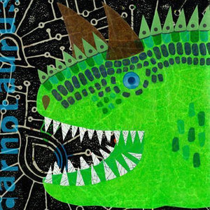 Carnotaurus | Canvas Wall Art-Canvas Wall Art-Jack and Jill Boutique