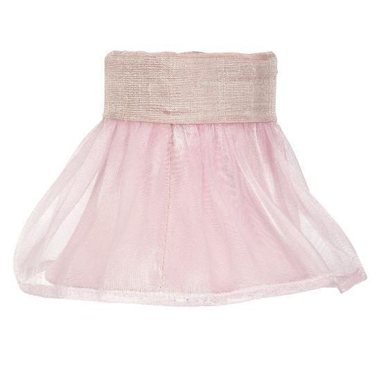 Chandelier Shade - Ruffled Sheer Skirt - Pink-Chandelier Shades-Jack and Jill Boutique