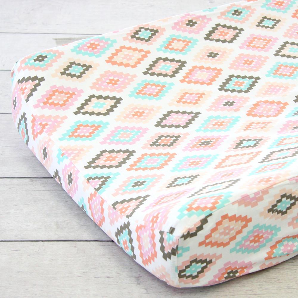 Changing Pad Cover | Alexis Aztec Gilded Arrow-Changing Pad Cover-Default-Jack and Jill Boutique