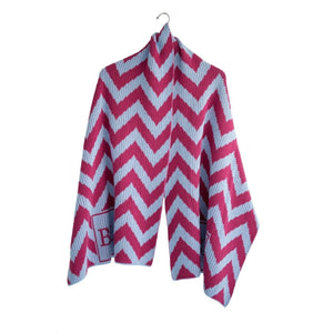 Chevron & Initials Wrap-Wrap-Default-Jack and Jill Boutique