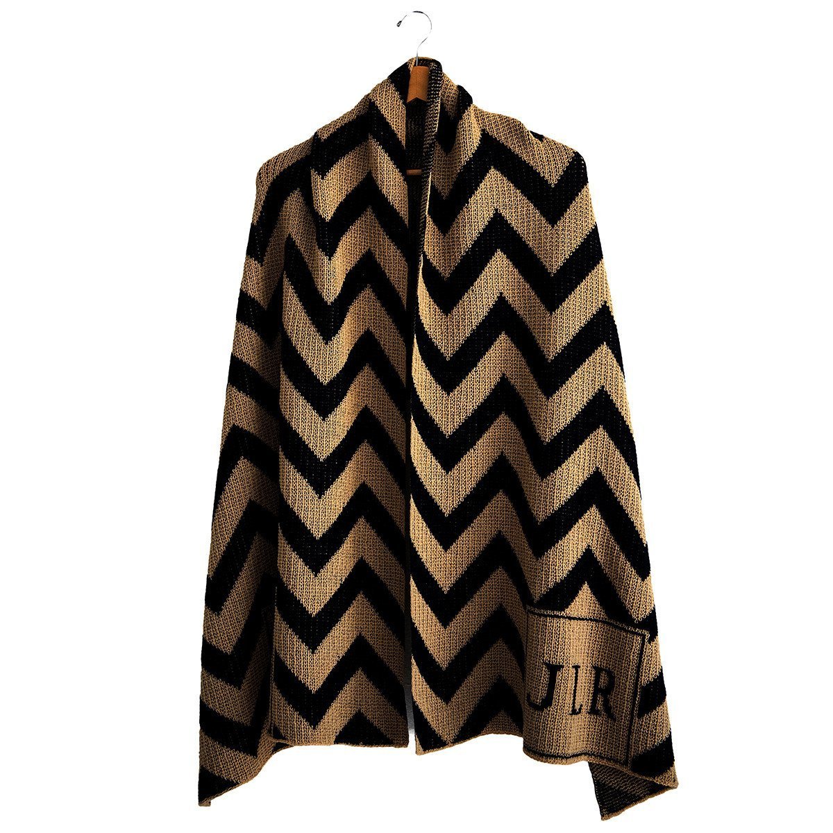 Chevron & Initials Wrap-Wrap-Jack and Jill Boutique