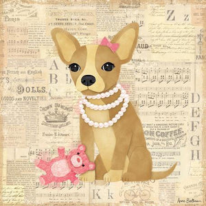 Chihuahua Girl | Canvas Wall Art-Canvas Wall Art-Jack and Jill Boutique