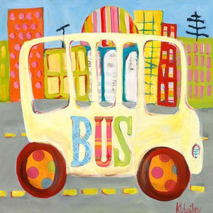 City Bus | Canvas Wall Art-Canvas Wall Art-Jack and Jill Boutique