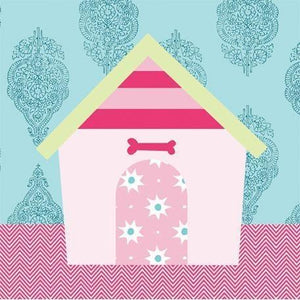 Classic Dog House - Girl | Canvas Wall Art-Canvas Wall Art-Jack and Jill Boutique