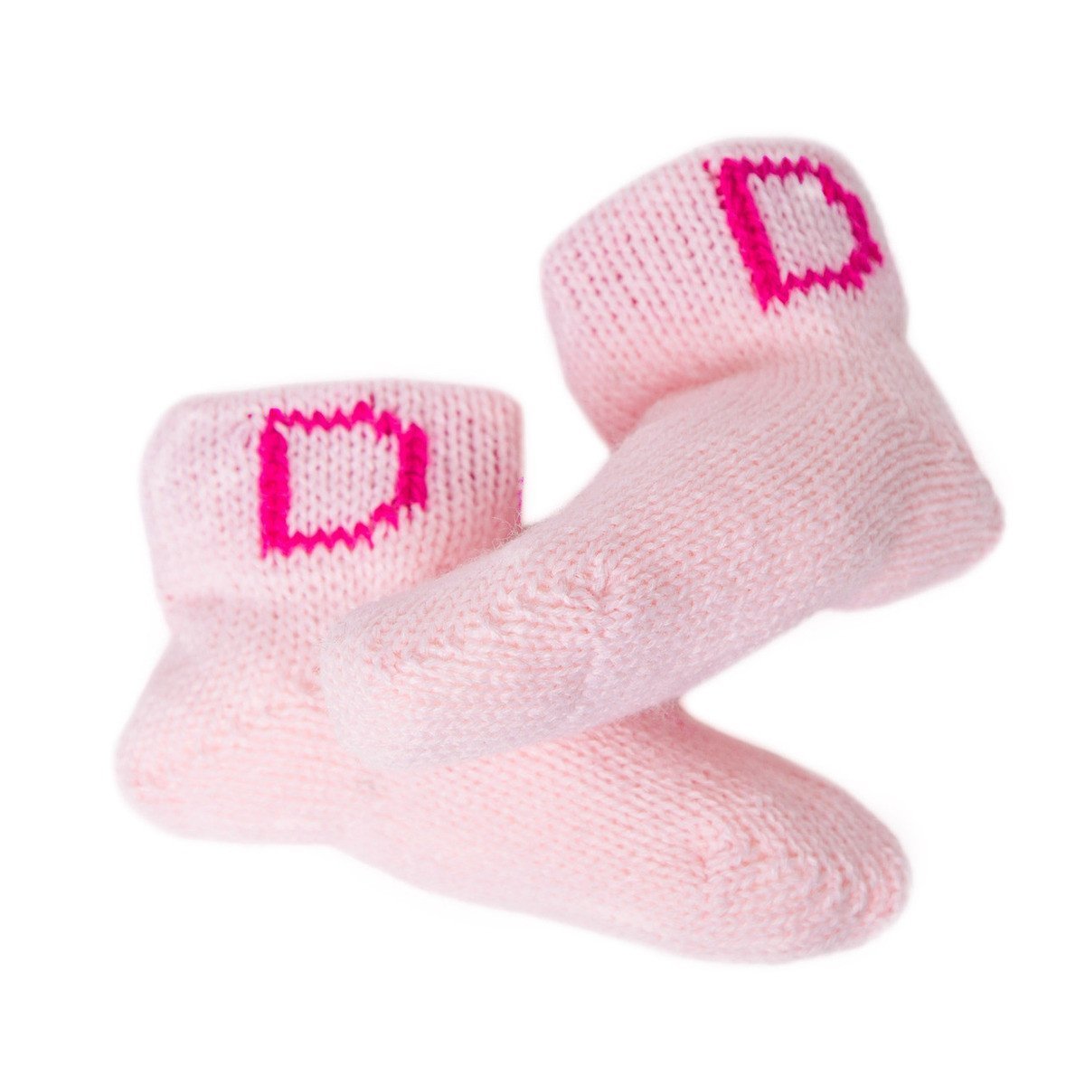 Classic Initial Personalized Booties-Booties-Jack and Jill Boutique