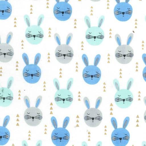 Ruminating Rabbits Fabric by the Yard | 100% Cotton-Fabric-Default-Jack and Jill Boutique