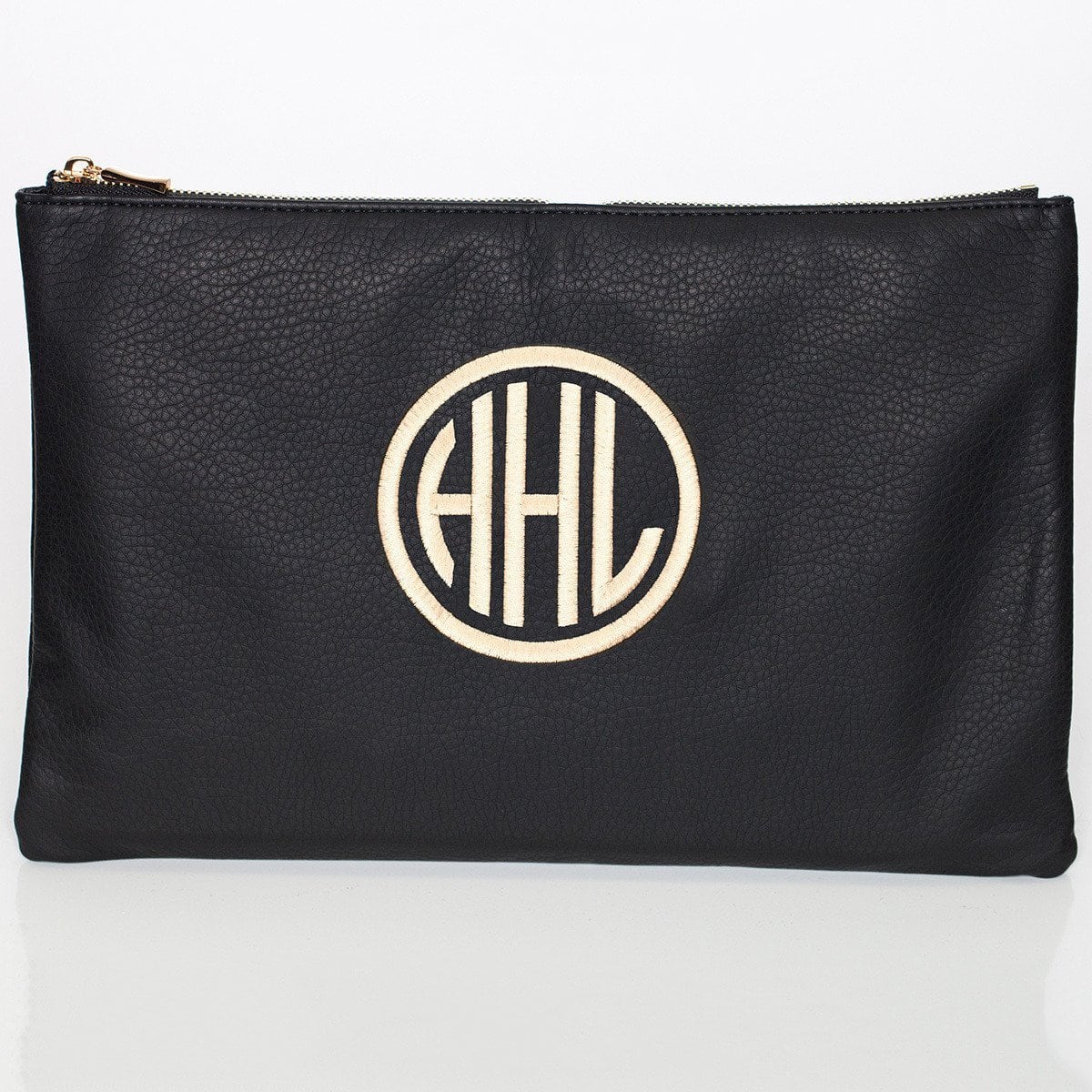 Cobalt Monogrammed Personalized Clutch-Bag-Jack and Jill Boutique