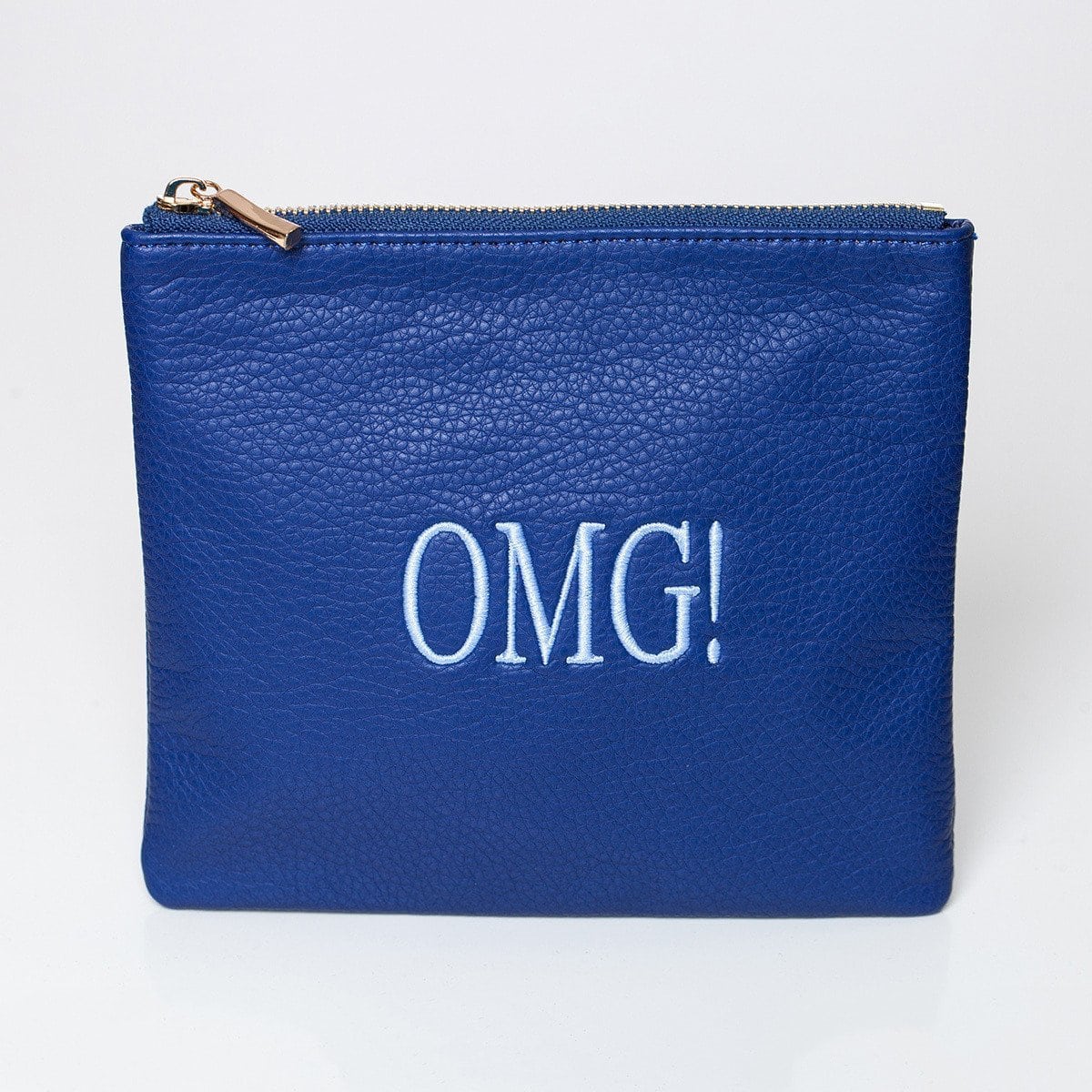 Cognac Personalized Makeup Bag-Bag-Jack and Jill Boutique