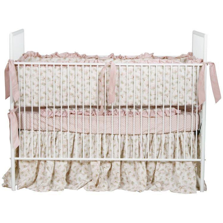 Contemporary Metal Stationary Crib-Crib-Jack and Jill Boutique