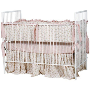 Contemporary Metal Stationary Crib-Crib-Jack and Jill Boutique