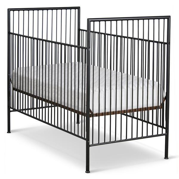 Contemporary Metal Stationary Crib-Crib-Jack and Jill Boutique