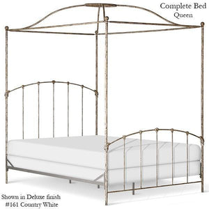 Corsican Iron Canopy Bed 43328 | Double Canopy Bed-Canopy Bed-Jack and Jill Boutique