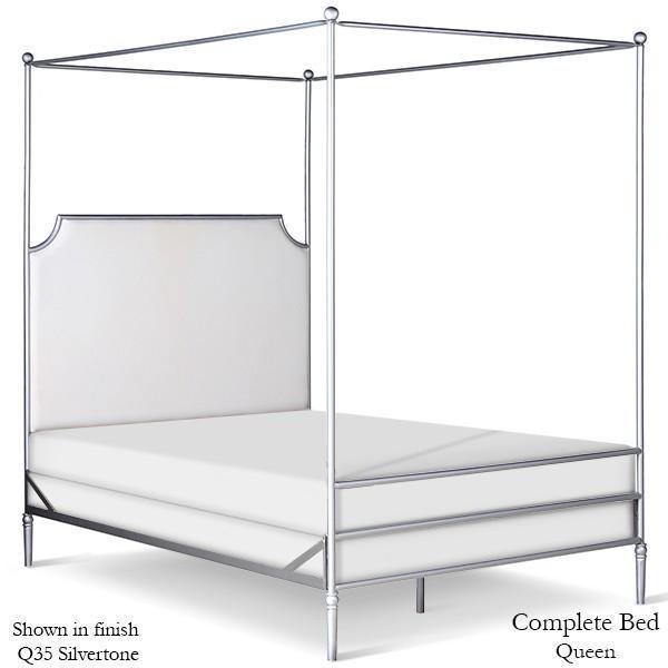 Corsican Iron Canopy Bed 43428 | Straight Canopy Olivia Bed-Canopy Bed-Jack and Jill Boutique