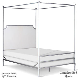 Corsican Iron Canopy Bed 43428 | Straight Canopy Olivia Bed-Canopy Bed-Jack and Jill Boutique