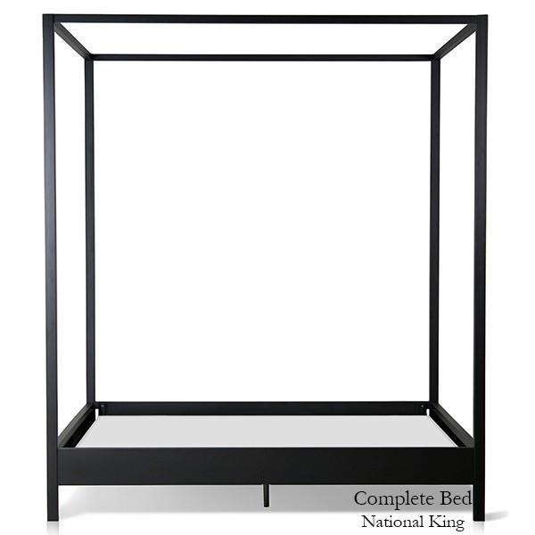 Corsican Iron Canopy Bed 43712 | Contemporary Canopy Bed-Canopy Bed-Jack and Jill Boutique