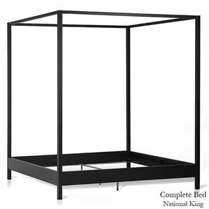 Corsican Iron Canopy Bed 43712 | Contemporary Canopy Bed-Canopy Bed-Jack and Jill Boutique