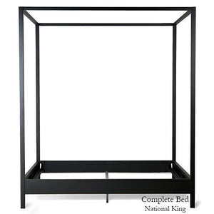 Corsican Iron Canopy Bed 43712 | Contemporary Canopy Bed-Canopy Bed-Jack and Jill Boutique