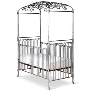 Corsican Iron Cribs 40148 | Stationary Opa Canopy Crib-Cribs-Jack and Jill Boutique
