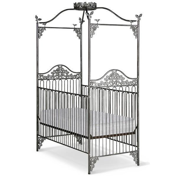 Corsican Iron Cribs 40410 | Stationary Garden Canopy Crib-Cribs-Jack and Jill Boutique