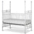 Corsican Iron Cribs 40418 | Stationary Four Post Crib-Cribs-Jack and Jill Boutique