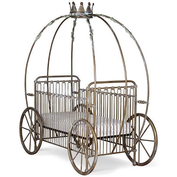 Luxury round top baby cribs
