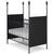 Corsican Iron Cribs 42750 | Stationary Four Post Crib-Cribs-Jack and Jill Boutique