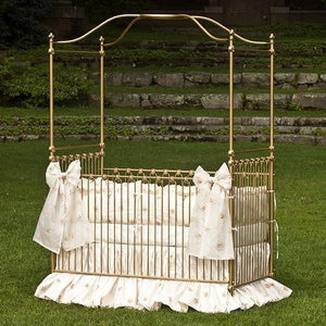 Corsican Iron Cribs 42924 | Stationary Canopy Crib-Cribs-Jack and Jill Boutique
