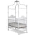 Corsican Iron Cribs 43422 | Stationary Canopy Crib-Cribs-Jack and Jill Boutique