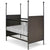Corsican Iron Cribs 43456 | Stationary Four Post Metal Panel Crib-Cribs-Jack and Jill Boutique