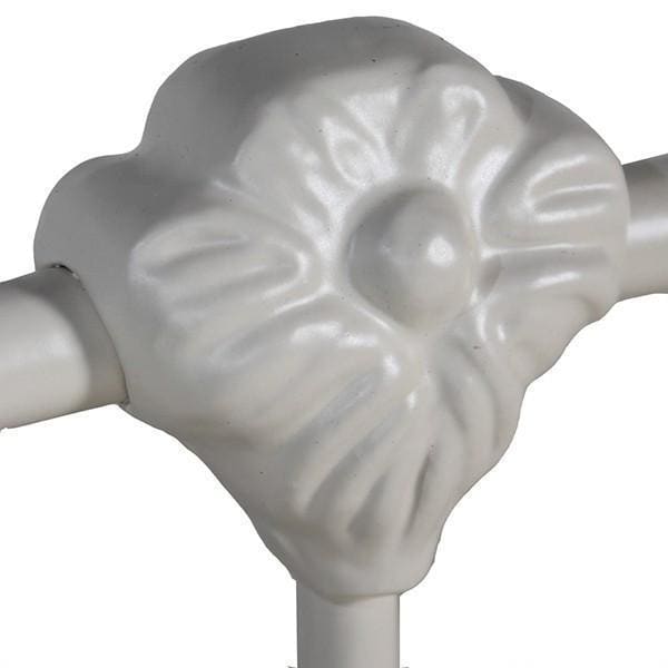 Corsican Iron Cribs 43458 | Stationary Canopy Crib-Cribs-Jack and Jill Boutique