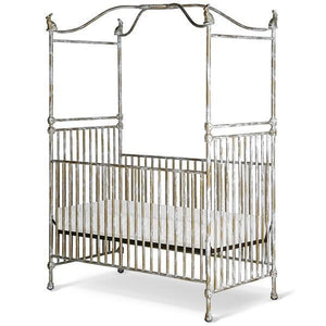 Corsican Iron Cribs 43720 | Stationary Canopy Crib-Cribs-Jack and Jill Boutique