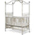 Corsican Iron Cribs 43720 | Stationary Canopy Crib-Cribs-Jack and Jill Boutique